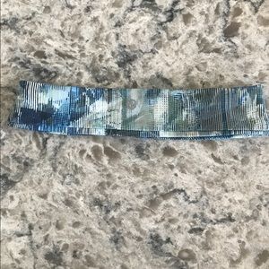 Lululemon blue headband